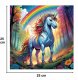 Puzzle Jednorożec 150 elementów Układanka drewniana Mruu&Pruu 1