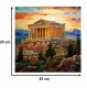 Puzzle Akropol Mruu&Pruu 25 x 25 cm 150 elementów Układanka drewniana 2