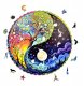 Puzzle Drewniane Duże Ying Yang dla dorosłych XL Mruu&Pruu Drzewo Życia 1