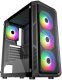 VeinX case HERMES MESH Mid Tower, ATX, 1xUSB 3.0, 2xUSB 2.0, 4x ARGB Fan, ARGB Controller, černá 2