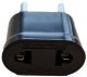 UPH AC adapteris/perėjimas iš US į EU(2.5/250V, 10A) - 50 vnt. 2