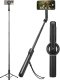 SEEK TOTI Selfie Stick with Hidden Design Stable Tripod Q12, Juodas 2