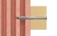 Fischer 46263, Screw & wall plug kit, Brick, Concrete, Torx, TX40, ETA-07/0121, 80 mm 4