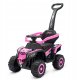 BM ELEKTRYCZNY JEŹDZIK RUBBY Z PROWADNICĄ BABY PINK 8596164164211 1