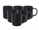 ZESTAW KUBKÓW PORCELANOWYCH ARTENA BLACK 6X400ML 1