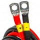 2x 50cm kabel łączeniowy akumulatora 16mm M8 M8 1