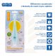 Babyton, Silikonowa szczoteczka do zębów dla niemowląt, 6-24m 1