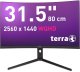 TERRA LCD/LED 3285W HA black CURVED USB-C/HDMI/DP 1