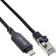 Karta sieciowa Eaton InLine® USB 3.2 adapter sieciowy kabel, Gigabit, USB-C do RJ45 wtyczka, 5m 1