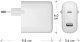 dbramante1928 re-charge - EU Wall Charger- USB-C 65W+USB-A 18W-W, Indoor, AC, White 4
