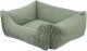 TRIXIE Marley, Bolster pet bed, Indoor, Dog, Green, Rectangular, Monochromatic 2