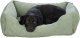 TRIXIE Marley, Bolster pet bed, Indoor, Dog, Green, Rectangular, Monochromatic 9
