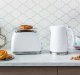 Russell Hobbs 26060-56, 2 slice(s), White, Plastic, Stainless steel, Level, Rotary, 850 W 5