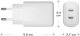 dbramante1928 re-charge - EU Wall Charger - 2x USB-C 20W - W, Indoor, AC, White 4