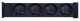 Lanview POWER STRIP 10" - 4WAY - ALUMINIUM FINISH - 2M CABLE 1