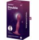 SATISFYER_Double Ball-R dildo z kulkami gejszy Red 3