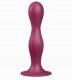 SATISFYER_Double Ball-R dildo z kulkami gejszy Red 4