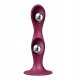 SATISFYER_Double Ball-R dildo z kulkami gejszy Red 6