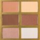 J.CAT BEAUTY_Symphony Face Obsession paleta do konturowania twarzy 102 Medium / Dark 27,5g 2