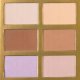 J.CAT BEAUTY_Symphony Face Obsession paleta do konturowania twarzy 101 Light / Medium 27,5g 2
