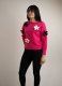 Beauty Women - Sweter różowy w kwiaty - S/M 2