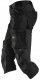 Snickers piratbuks str. 56 - Sort, slim fit design, stretch m/hylsterlommer - 6142 2