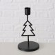 Home Styling Collection Metalowy świecznik na pojedynczą świecę NORGA, wys. 17 cm 2