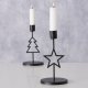 Home Styling Collection Metalowy świecznik na pojedynczą świecę NORGA, wys. 17 cm 5