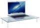 Techly Podstawka pod monitor do 32", szklana, biała (028504) 2