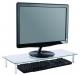 Techly Podstawka pod monitor do 32", szklana, biała (028504) 3