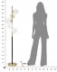 Lampa podłogowa GLAMY DARK, 160 cm 7