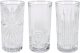 Zestaw 3 szklanek we wzory, 380 ml 1