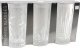 Zestaw 3 szklanek we wzory, 380 ml 1