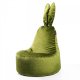 Sėdmaišis Qubo™ Daddy Rabbit Avocado, žalias 2
