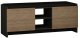 Batų spintelė Kalune Design 776, pilka/ąžuolo spalvos 1