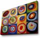 Reprodukcija Farbstudie Quadrate (Wassily Kandinsky) 1