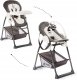 Hauck maitinimo kėdutė Sit N Relax 3in1, Stretch Grey 8
