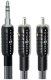 Kabel mini jack WireWorld NANO-SILVER ECLIPSE Rodzaj kabla: M-jack - 2xRCA (SEN), Długość: 3 m 1