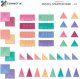 CONNETIX Pastel Starter Pack 64 el klocki magnetyczne 3+ 1