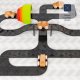 1DEA.me CONNETIX Creative Roads Pack 48 el tor wyścigowy dla dzieci 3+ 3