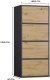 Komoda ALMA ALMA ANTRACYT ARTISAN 5