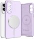 TECH-PROTECT LIQUID SILICONE MAGSAFE GALAXY S25 EDGE MAUVE 1