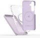 TECH-PROTECT LIQUID SILICONE MAGSAFE GALAXY S25 EDGE MAUVE 1