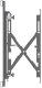 Multibrackets M Public Video Wall Mount Push HD 1200 XL, Fixed, Black, Aluminium, Steel, 135 kg, 3.05 m (120"), Wall 2