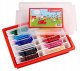Stabilo Trio A-Z Børnetusch Klassesæt 12x12 farver i robust opbevaringsæske med låg 7