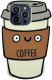 ETUI CASE 3D CAFFFE LATTE IPHONE 13 PRO standard 1