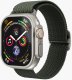 Vonmählen Woven Loop, Strap, Smartwatch, Olive, Apple, Apple Watch 44 | 45 | 46 | 49 mm, Nylon 1
