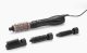BaByliss AS122E, Hot air brush, Warm, Buttons, Black, Rose gold, Ceramic, 2.2 m 1