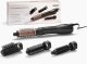 BaByliss AS122E, Hot air brush, Warm, Buttons, Black, Rose gold, Ceramic, 2.2 m 2