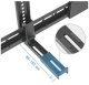 LogiLink Soundbar mount, universally compatible, 86-155mm width, black 1
